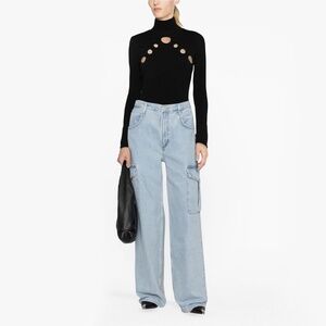 AGOLDE Minka Cargo Wide-Leg Jeans